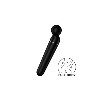 Вибратор-микрофон универсальный Satisfyer Planet Wand-er для стимуляции всего тела, черный