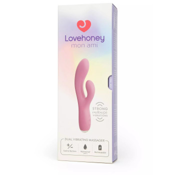 Вібратор-кролик Lovehoney Mon Ami для точки G, рожевий