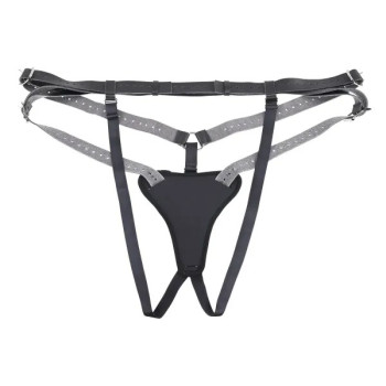 Трусики для страпонів Sportsheets Aurora High Waisted чорні