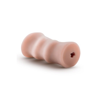 Мастурбатор Анус реалістичний Blush Enlust Cassie з вібрацією, бежевий