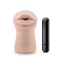 Мастурбатор Рот реалістичний Blush ENLUST NICOLE з віброкулею в комплекті