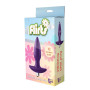 Вибрирующая анальная пробка Dream Toys Flirts, фиолетовая