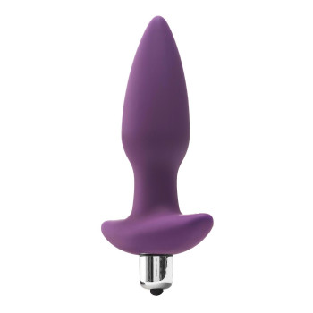 Вибрирующая анальная пробка Dream Toys Flirts, фиолетовая