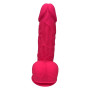 Фалоімітатор реалістичний Dreamtoys Real Love на присосці з мошонкою, рожевий