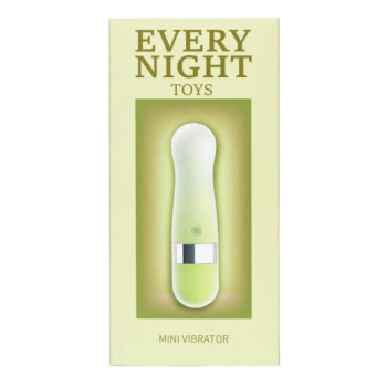 Віброкуля багатошвидкісна Every Night Toys з 10 режимами вібрації, зелений градієнт