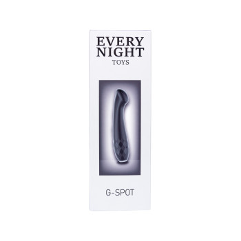 Вібратор із яскраво вираженою головкою Every Night Toys для точки G, чорний