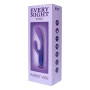 Вібратор кролик Every Night Toys для точки G, синьо-фіолетовий градієнт