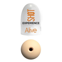 Кишеньковий мастурбатор Alive Mini Shot Experience бежевий
