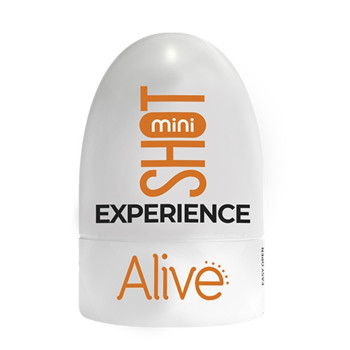 Кишеньковий мастурбатор Alive Mini Shot Experience бежевий