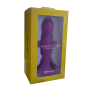 Вібратор рельєфний Adrien Lastic Hitsens 3 на присосці, фіолетовий