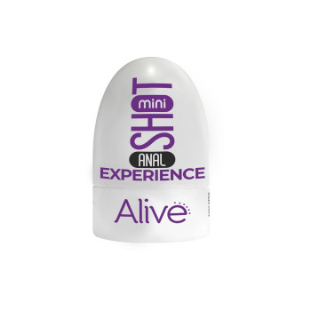Кишеньковий мастурбатор у вигляді ануса Alive Mini Shot Experience бежевий