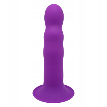 Фалоімітатор термореактивний Adrien Lastic Hitsens 3 фіолетовий