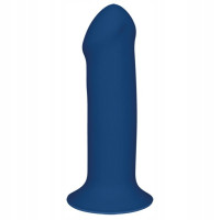 Фалоімітатор термореактивний Adrien Lastic Hitsens 1 на присосці, синій