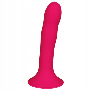 Фалоімітатор термореактивний Adrien Lastic Hitsens 4 на присосці, рожевий