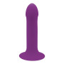 Фалоімітатор термореактивний Adrien Lastic Hitsens 6 на присосці, фіолетовий