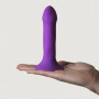 Фалоімітатор термореактивний Adrien Lastic Hitsens 6 на присосці, фіолетовий