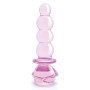 Фалоімітатор ялинка зі скла Dream Toys Glaze Glass у формі бутона троянди