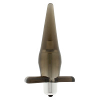 Анальний вібратор Toy Joy Power Buttplug сірий