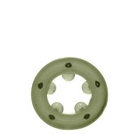 Ерекційне кільце із вбудованими магнітами Seven Creations Magnetic Cockring сіре