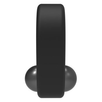 Ерекційне кільце Dreamtoys RAMROD з обтяжувачем, чорне