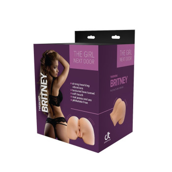 Мастурбатор реалістичний вагіна та анус Dreamtoys The Girl Next Door Britney з функцією тверка