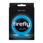 Ерекційне кільце для пеніса люмінесцентне NS Novelties Firefly синє, М