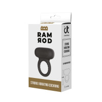 Ерекційне кільце для пеніса з вібрацією Dream Toys RAMROD чорне