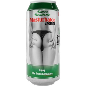 Мастурбатор вагіну Alive Heineken Vagina II у колбі з імітацією під банку пива
