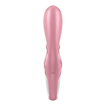 Вибратор-кролик Satisfyer Hug Me с подключением к приложению, розовый