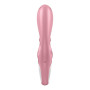 Вибратор-кролик Satisfyer Hug Me с подключением к приложению, розовый