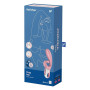 Вибратор-кролик Satisfyer Hug Me с подключением к приложению, розовый