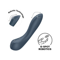 Вібратор з механізмом руху вгору та вниз Satisfyer G-Spot Wave 4 сірий