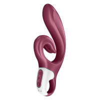 Стимулятор точки G и клитора Satisfyer Love me с вибрацией, бордовый