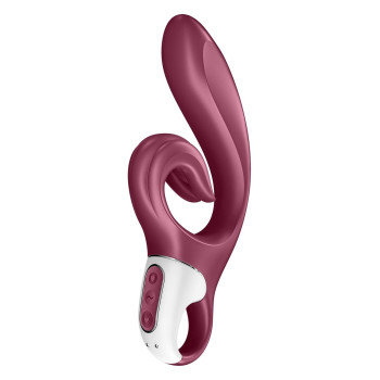 Стимулятор точки G и клитора Satisfyer Love me с вибрацией, бордовый