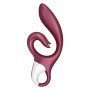 Стимулятор точки G и клитора Satisfyer Love me с вибрацией, бордовый