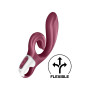 Стимулятор точки G и клитора Satisfyer Love me с вибрацией, бордовый
