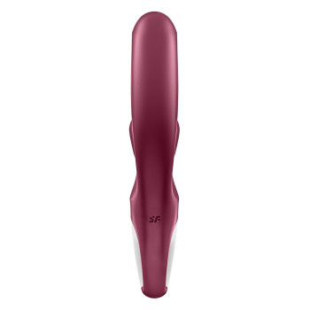 Стимулятор точки G и клитора Satisfyer Love me с вибрацией, бордовый