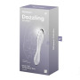 Скляний фалоімітатор Satisfyer Dazzling Crystal 1 Transparent прозорий