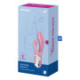 Вібратор кролик Satisfyer Air Pump Bunny 2 з технологією тиску повітря, рожевий