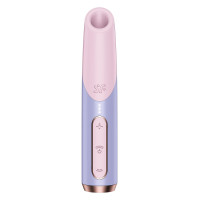 Мініатюрний вакуумний стимулятор клітора Satisfyer Bold Kiss рожево-бузковий