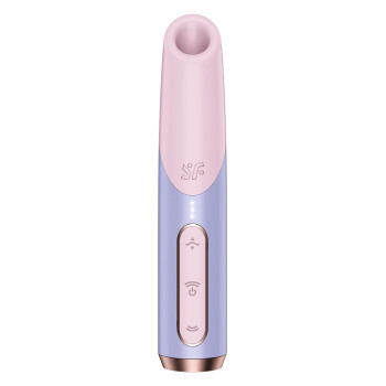 Мініатюрний вакуумний стимулятор клітора Satisfyer Bold Kiss рожево-бузковий