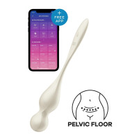 Смарт-кульки Кегеля Satisfyer Love Birds 1 з вібрацією, білі