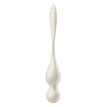Смарт-кульки Кегеля Satisfyer Love Birds 1 з вібрацією, білі