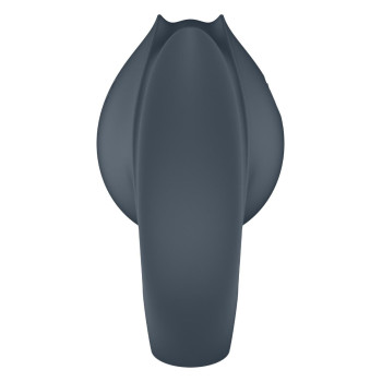 Вібратор для пар Satisfyer Perfect Pair 2 з кільцем для пальців, сірий