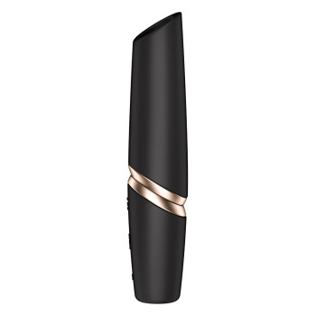 Кліторальний безконтактний масажер Satisfyer Perfect Kiss чорний