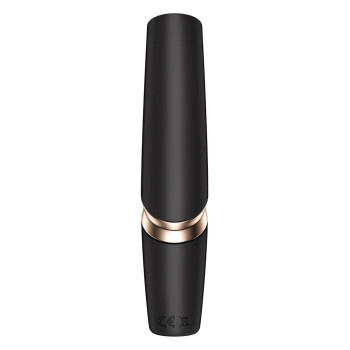 Кліторальний безконтактний масажер Satisfyer Perfect Kiss чорний