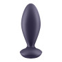 Невеликий анальний смарт-стимулятор Satisfyer Power Plug з вібрацією, фіолетовий
