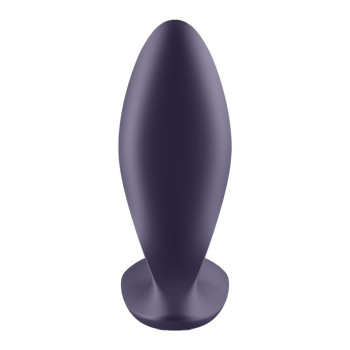 Невеликий анальний смарт-стимулятор Satisfyer Power Plug з вібрацією, фіолетовий