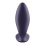 Невеликий анальний смарт-стимулятор Satisfyer Power Plug з вібрацією, фіолетовий
