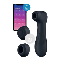 Смарт-вібратор із ефектом пульсації Satisfyer Pro 2 Generation 3 чорний